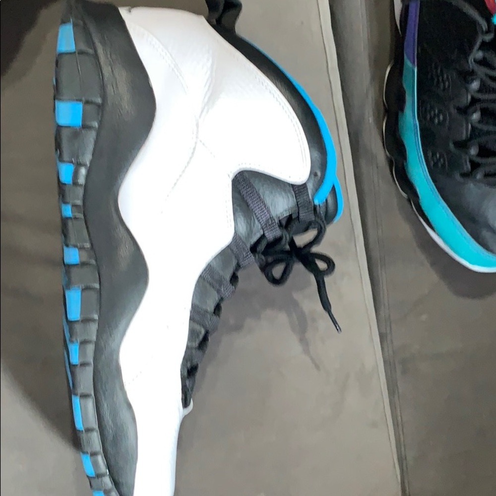 Mens Jordan Retro 10 Powder Blue